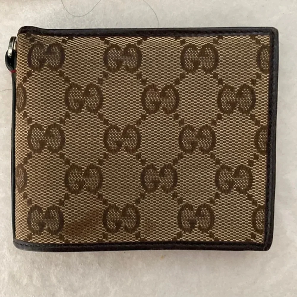 GUCCI Canvas GG Bifold Wallet
